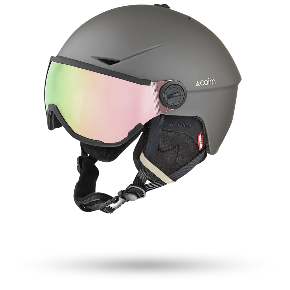 Cairn Rise Visor Pure Mat Khaki skidhjälm visir 54/56 RECCO