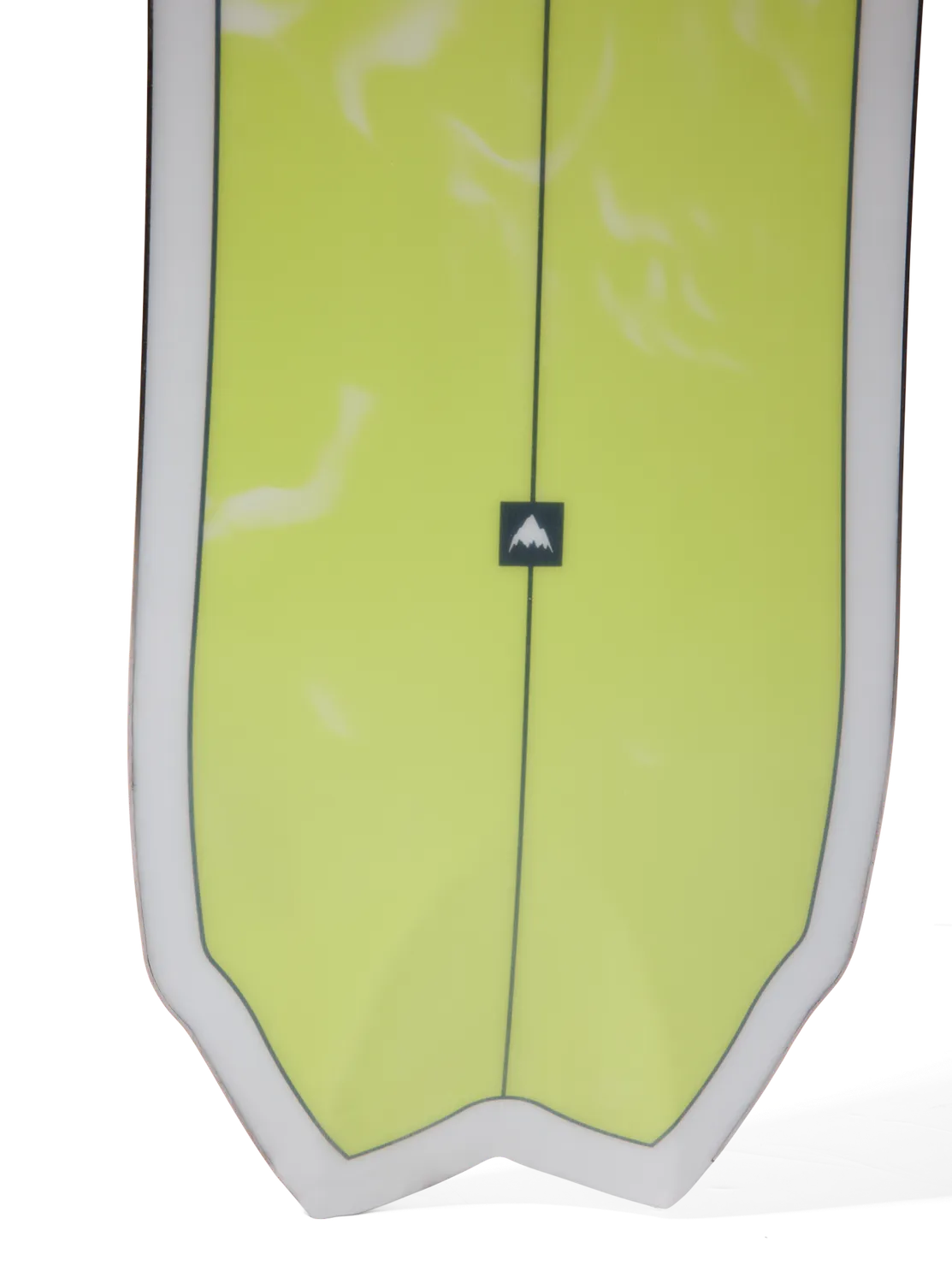 Burton 3D Fish Directional Flat Top snowboard 156