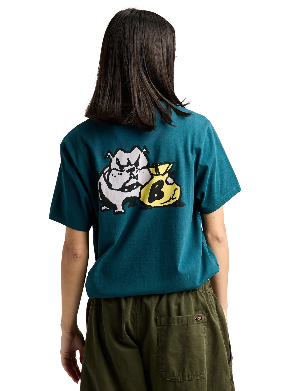 Burton Ransacked T-shirt Atlantic Teal ekologisk bomull