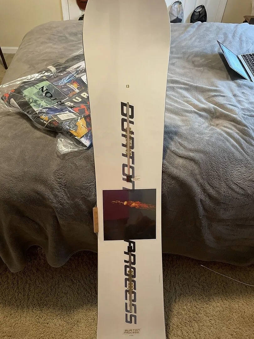 Burton Process Flying V snowboard 155 freestyle twin