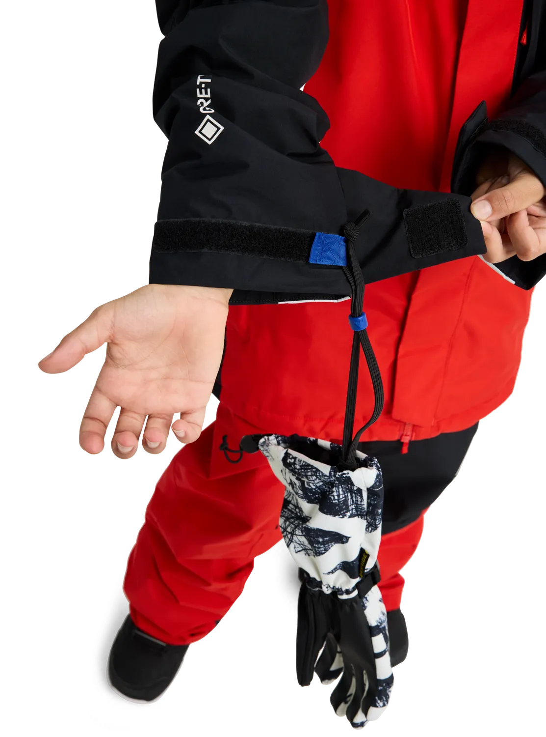 Burton Powline Gore-Tex 2L jacka barn flame scarlet
