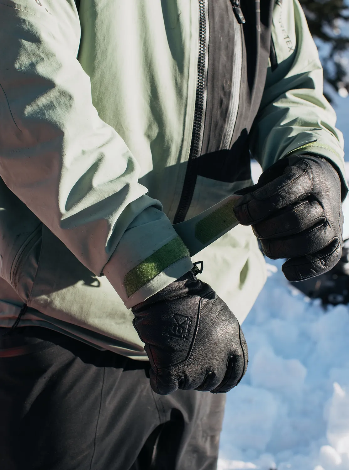 Burton [ak] Clutch GORE-TEX handskar Honey läder