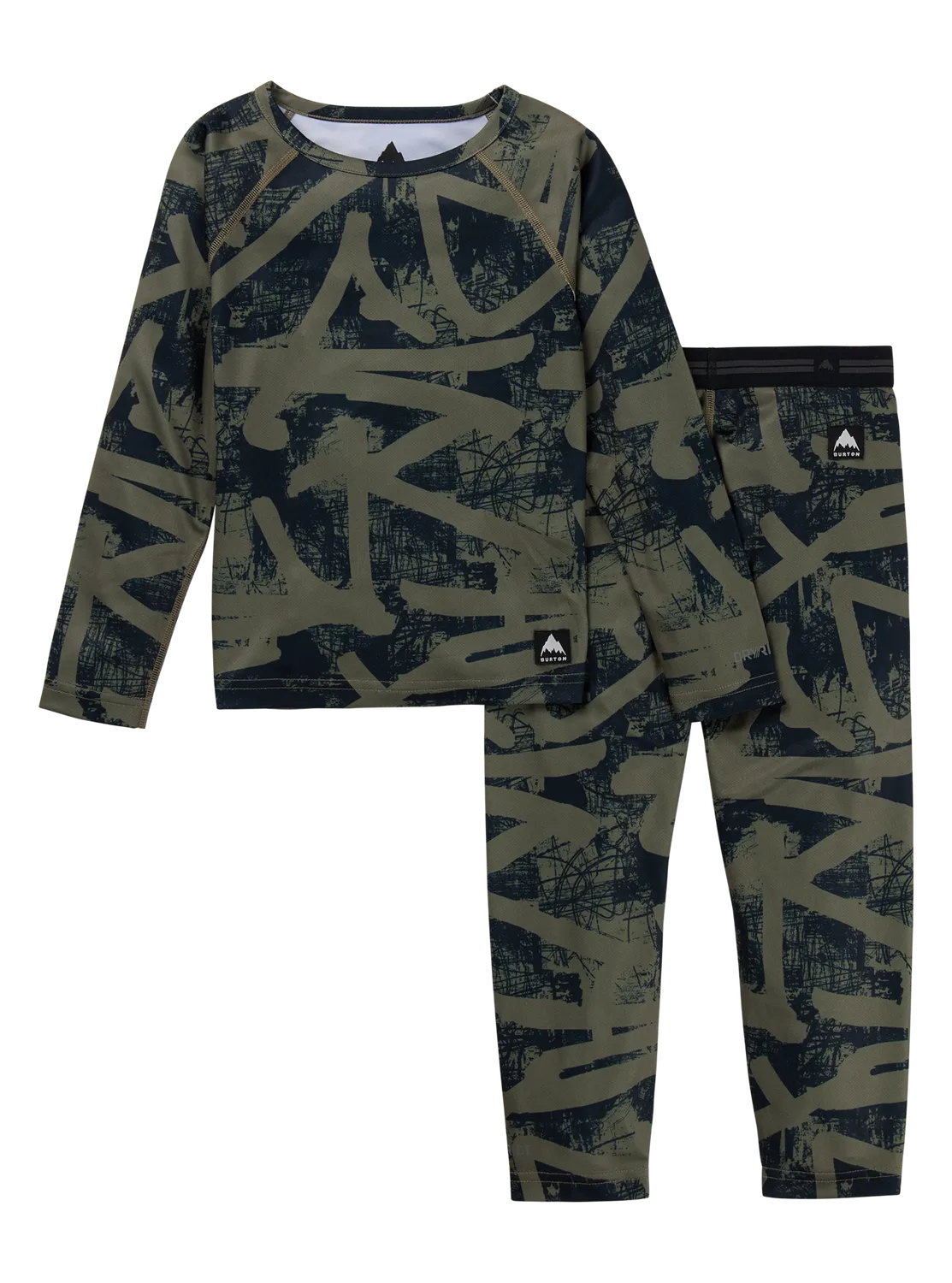 Burton Lightweight Base Layer Set underställsset Wildcat Floral 2T lätt