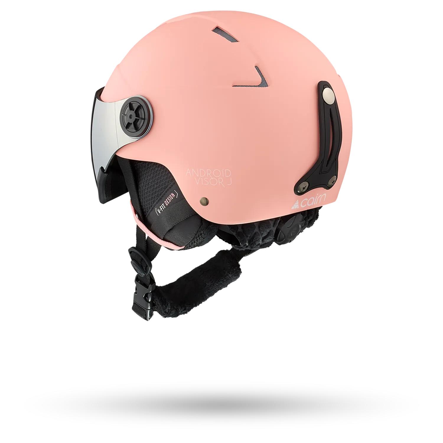 Cairn Android Visor J skidhjälm pastel coral junior