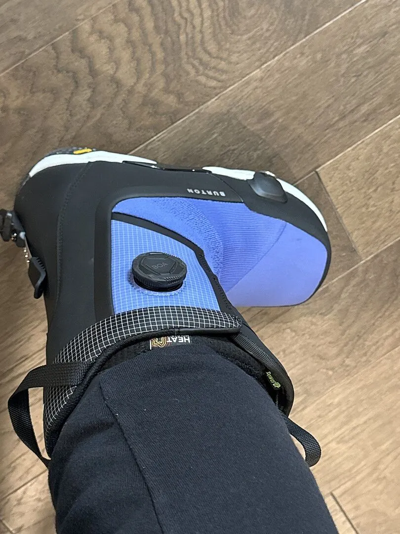 Burton Highshot X Step On snowboardboots Selvedge Blue styva