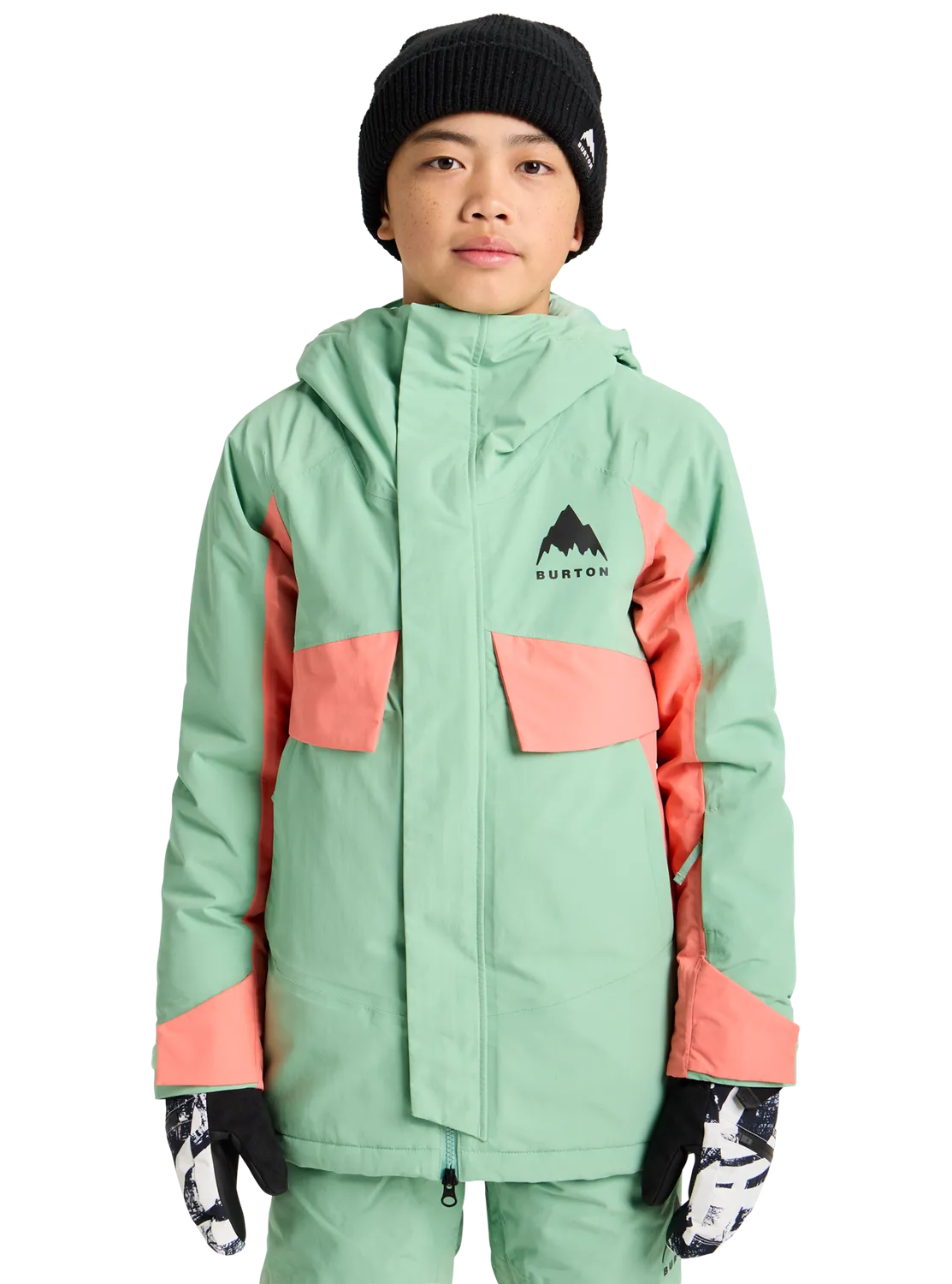 Burton Ascutney 2L barn skidjacka Imperial Purple vattentät