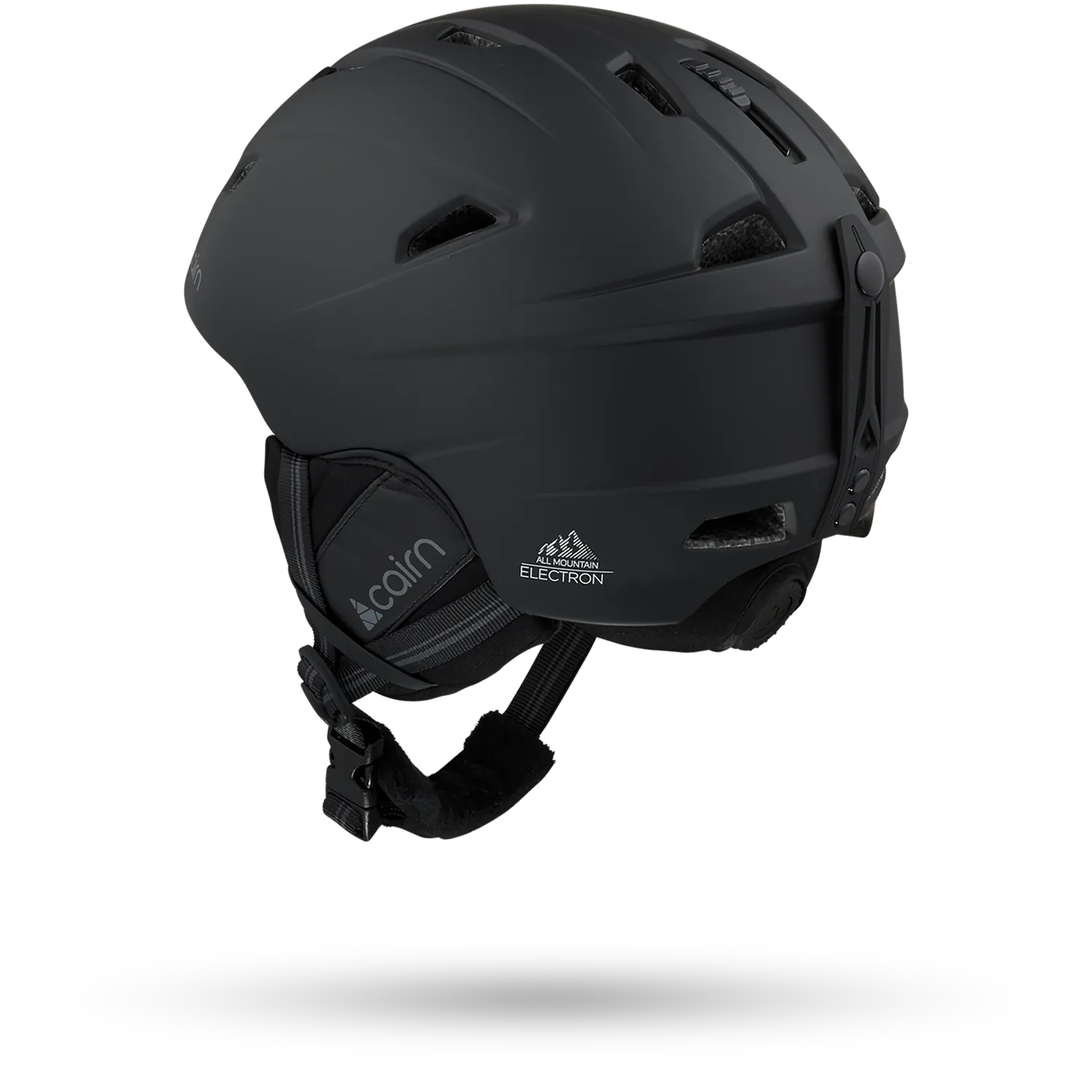 Cairn Electron skidhjälm Mat Black 55/56 lätt