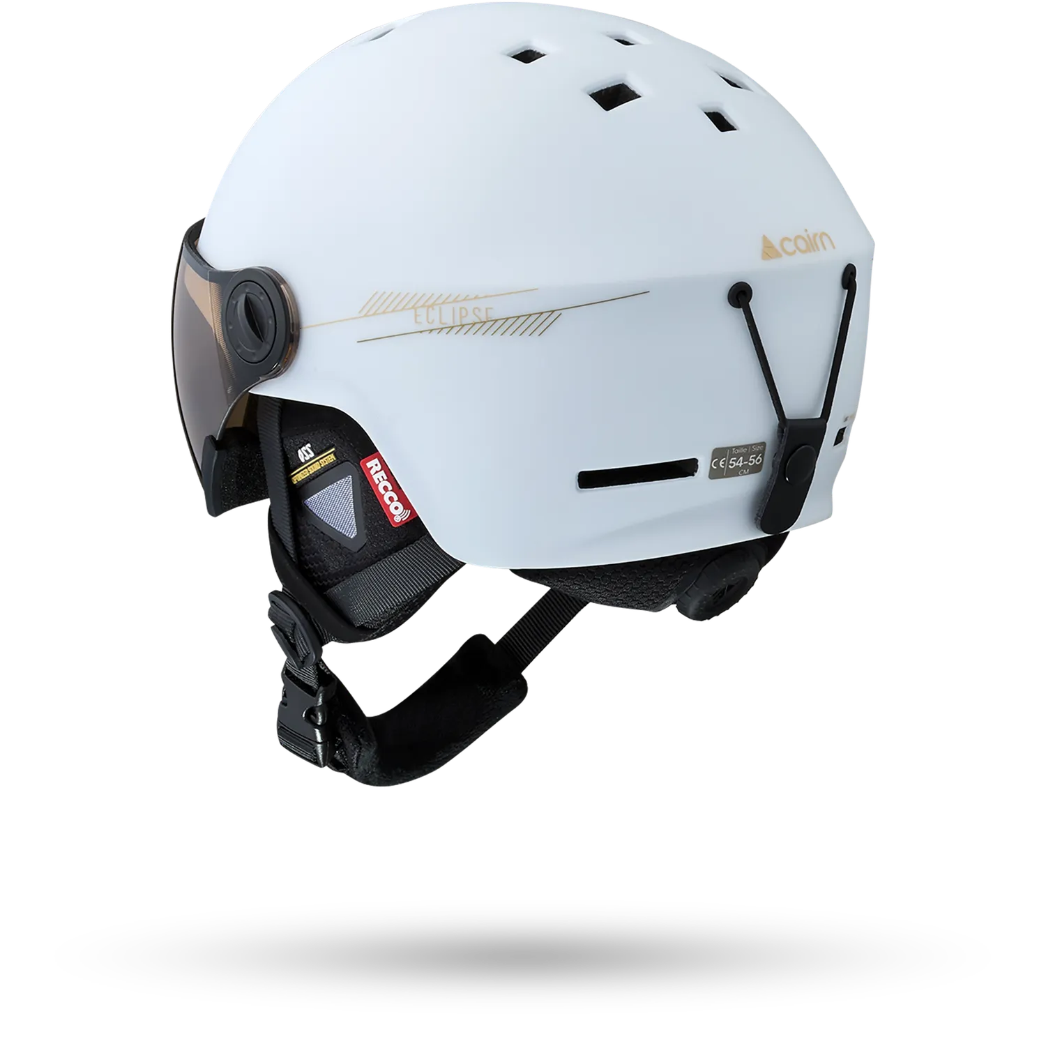 Cairn Eclipse Rescue Photochromic visirhjälm white 54-61