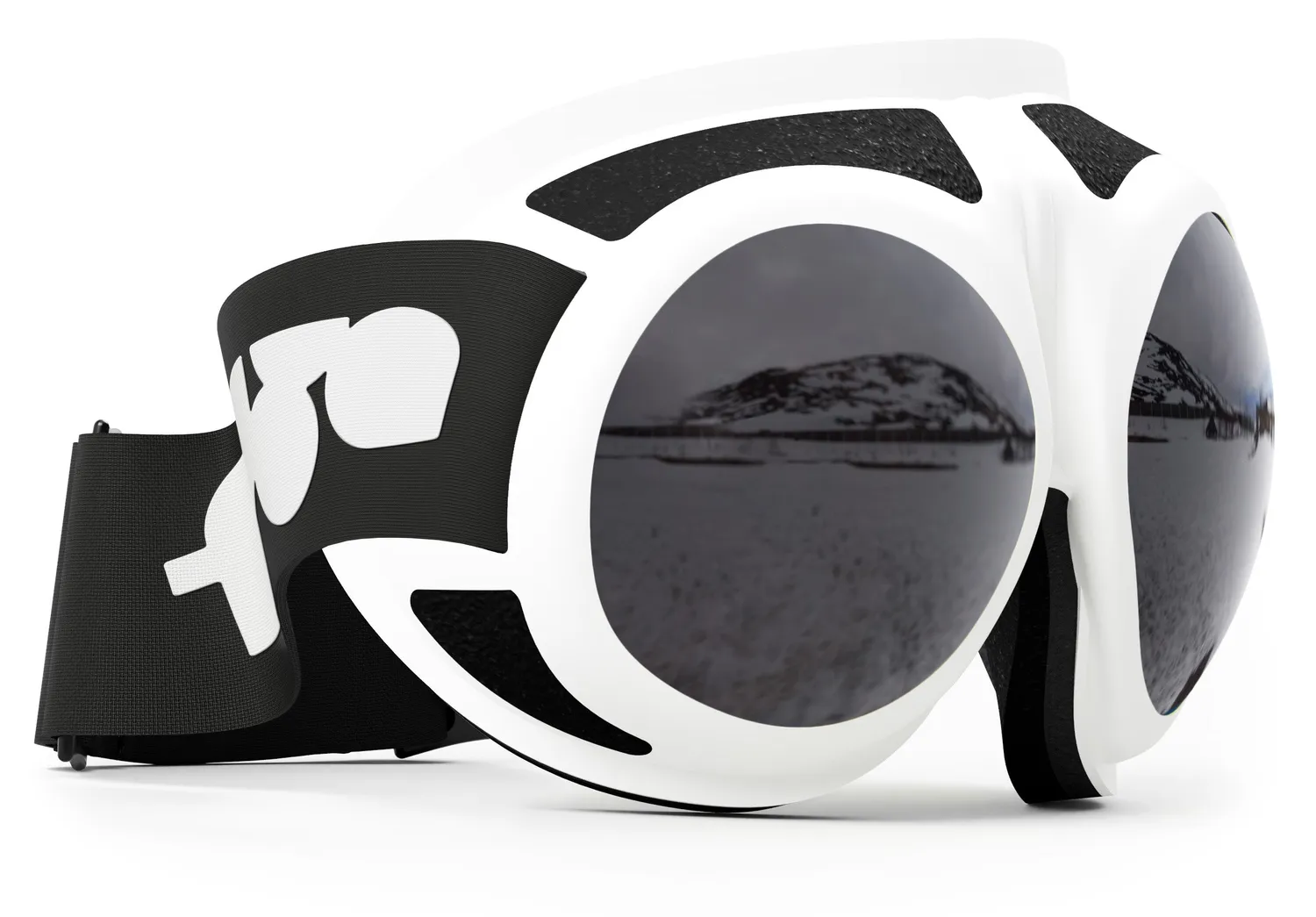 Rovfluga Goggles skidglasögon grå lins allround