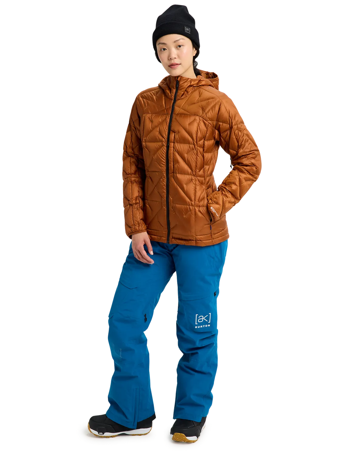 Burton [ak] Baker Hooded dunjacka Soft Sage packbar