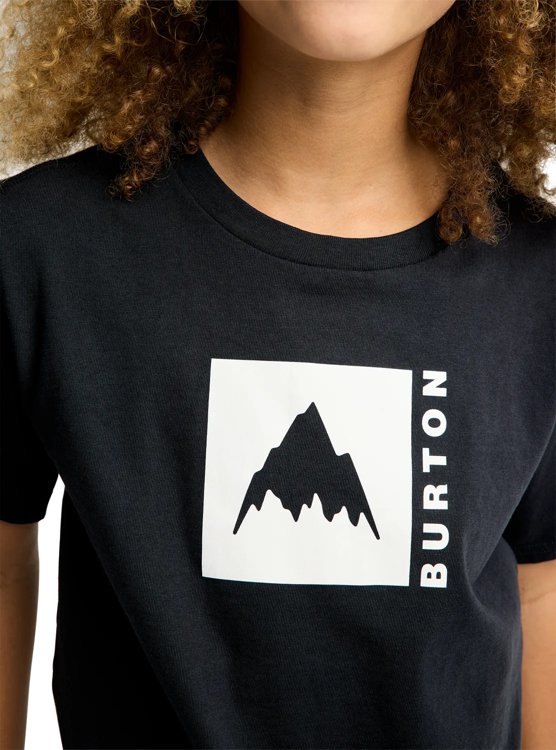 Burton Classic Mountain t-shirt barn moondust purple