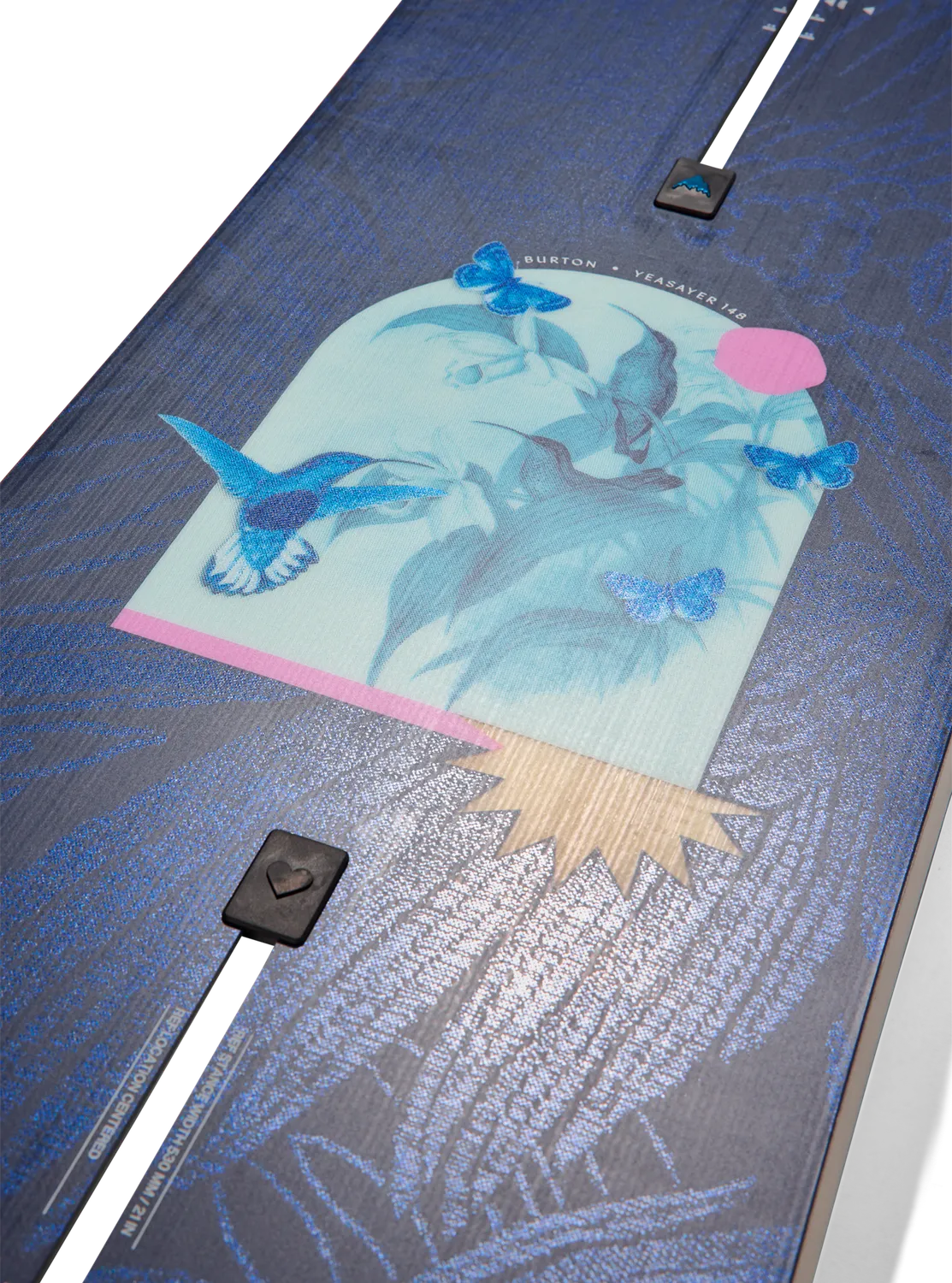 Burton Yeasayer Camber snowboard dam 148 med scoop