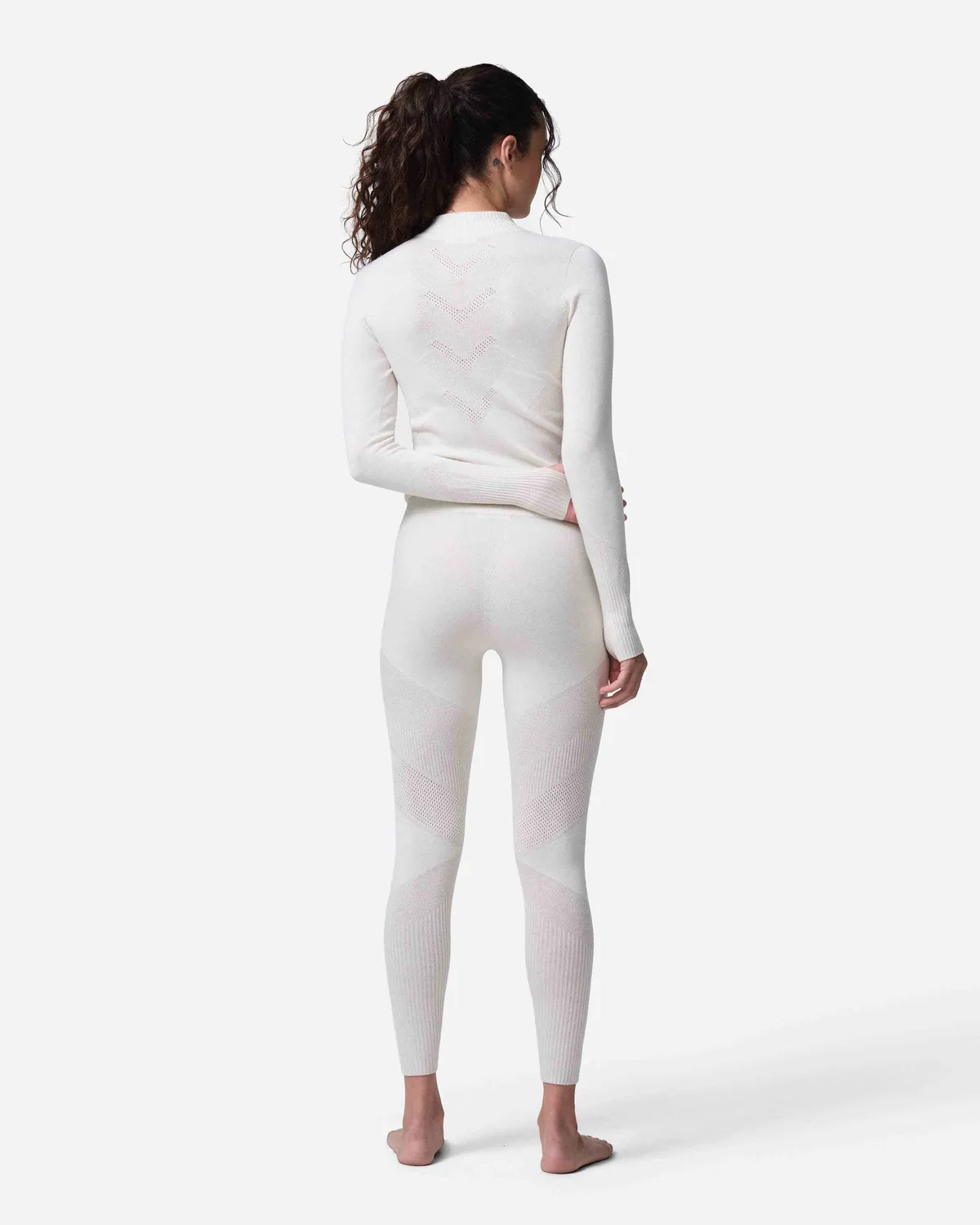 Black Crows Forma merino leggings dam svart sömlös