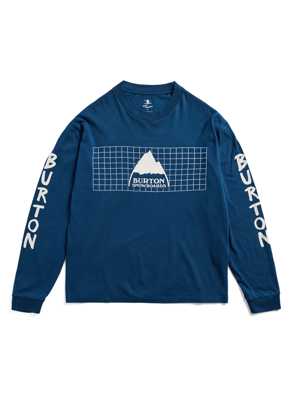 Burton 83 Squared långärmad t-shirt vit