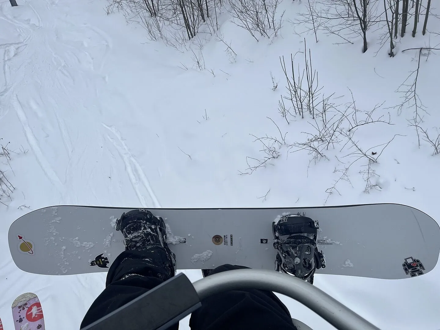 Burton Custom Flying V snowboard 156 hybridcamber poppig