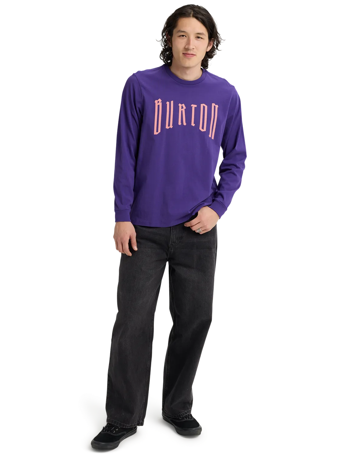 Burton Chinclip Long Sleeve T-shirt Prism Violet ekologisk