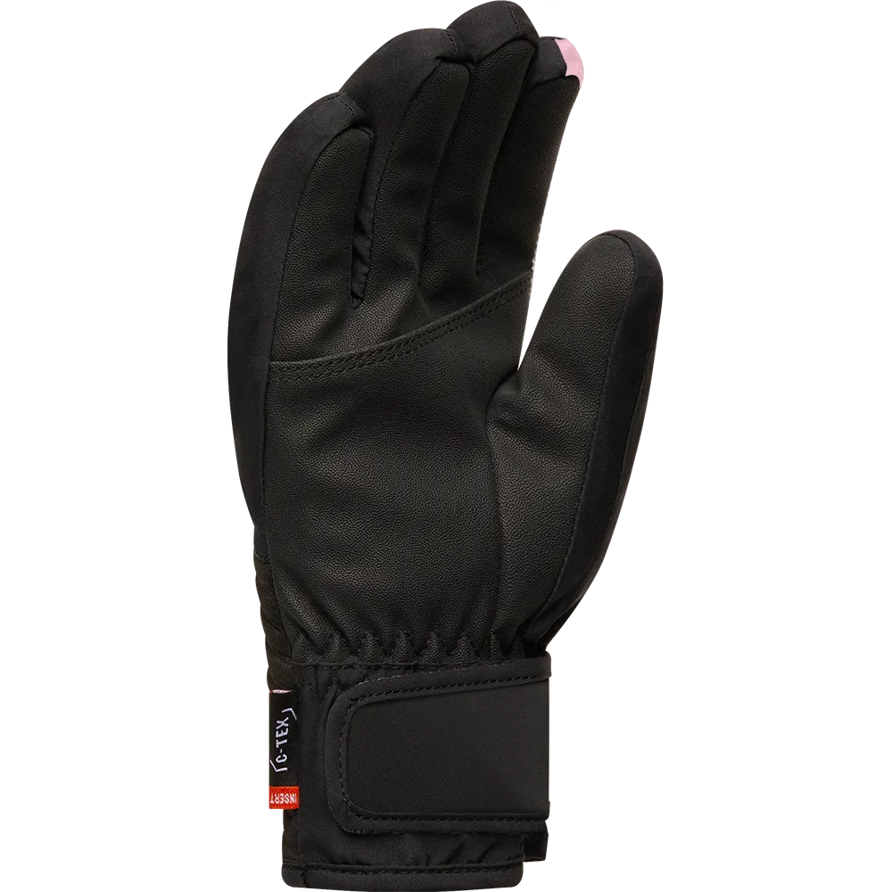 Cairn Elena J C-Tex skidhandskar barn black pink Thinsulate
