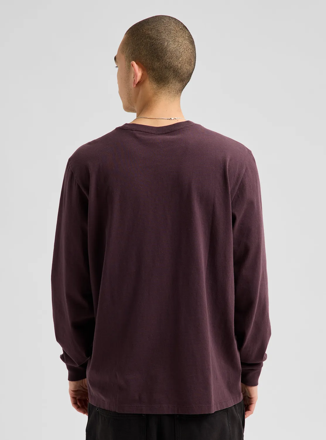 Burton Colfax långärmad t-shirt Bear Hug Brown bomull