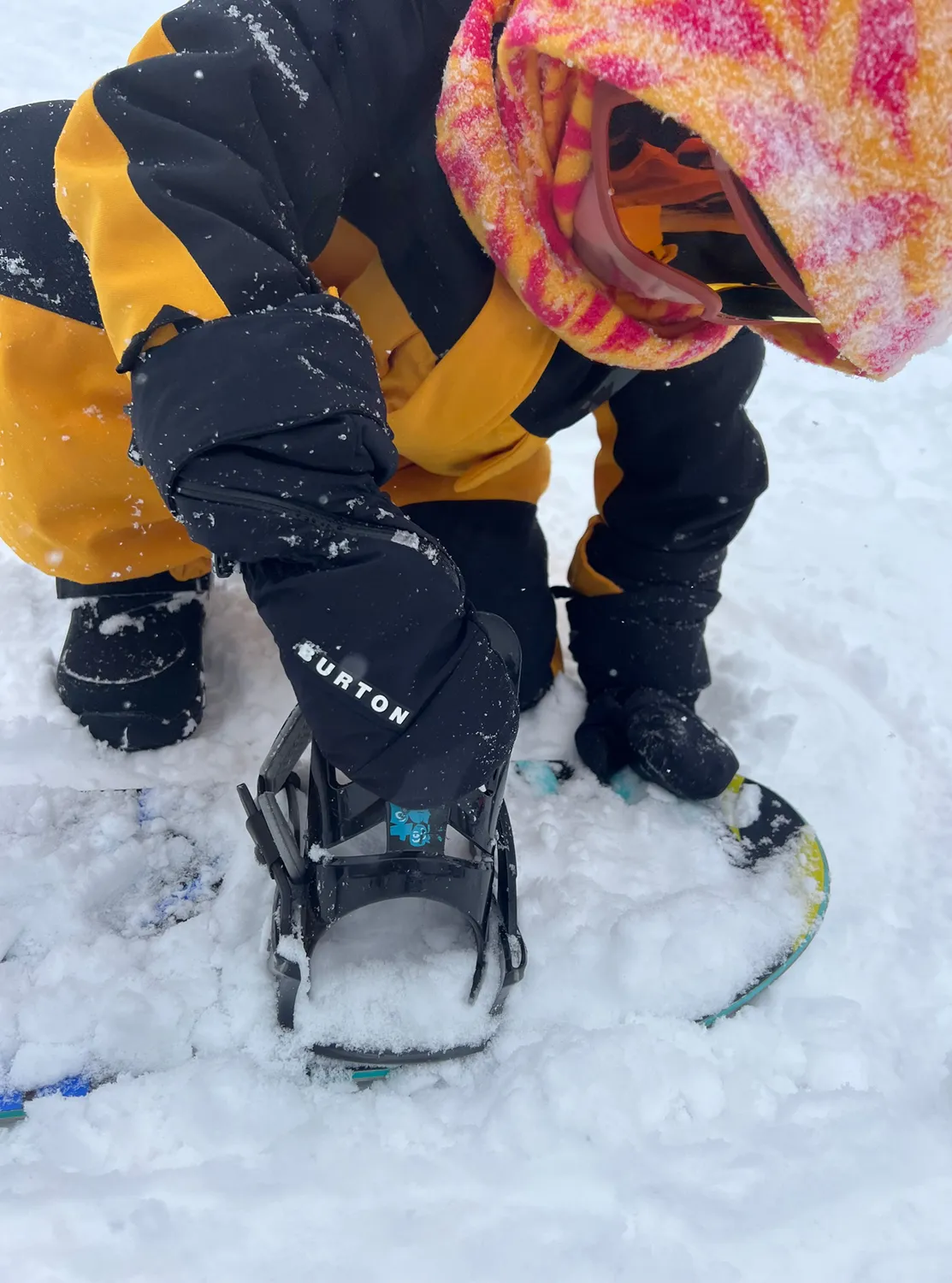 Burton Mini Mittens barnvantar Bubbles vattentäta