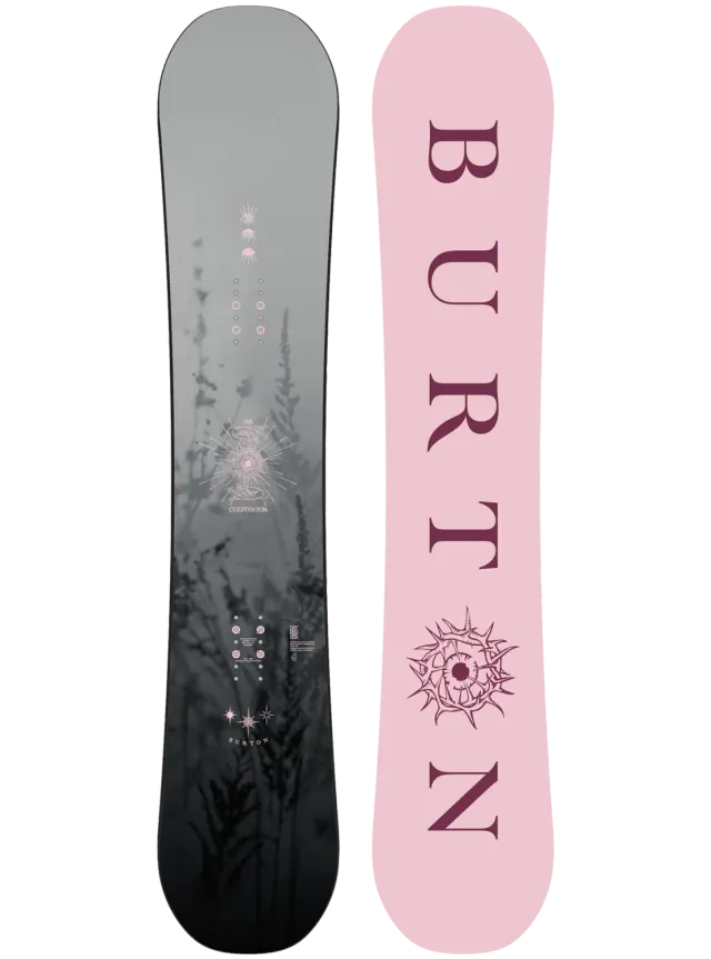 Burton Cultivator snowboard flat top twin mjuk 155 utveckling