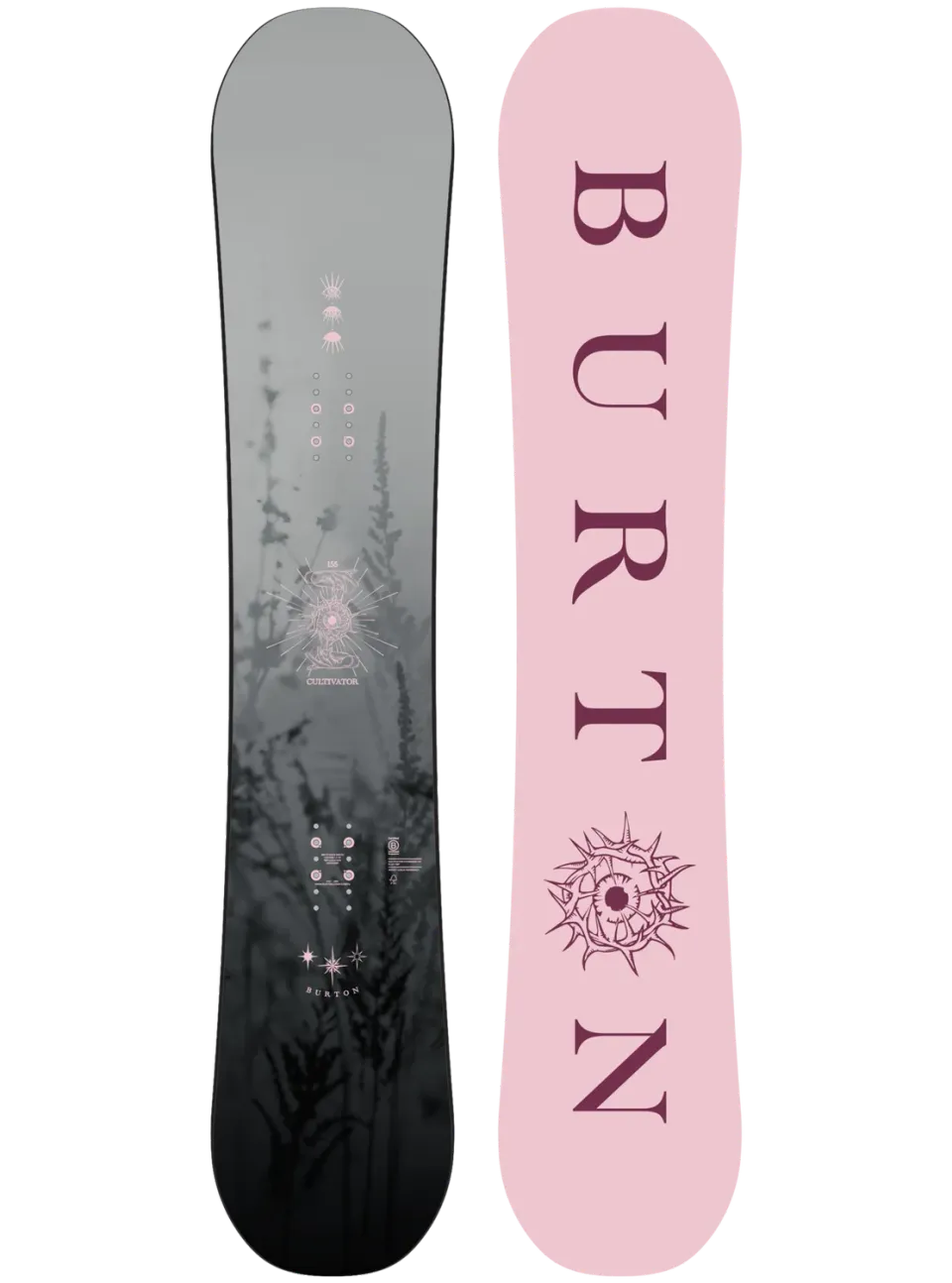 Burton Cultivator snowboard flat top twin mjuk 155 utveckling