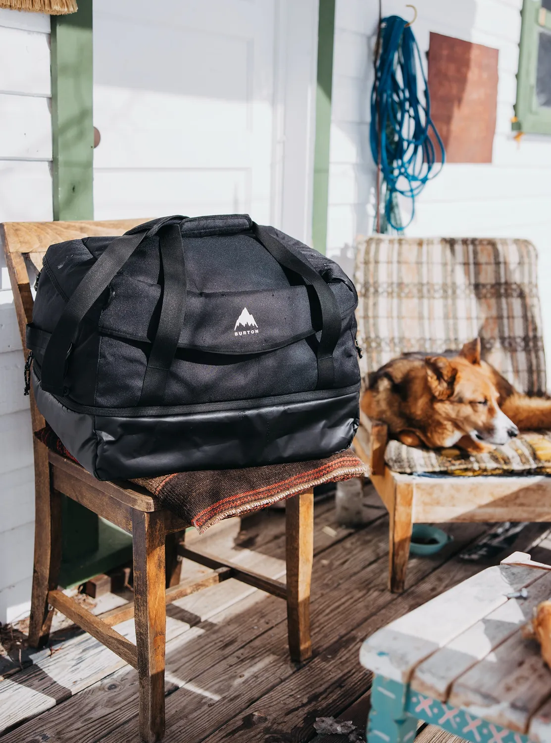 Burton Gig 70L duffelväska True Black med bootfack
