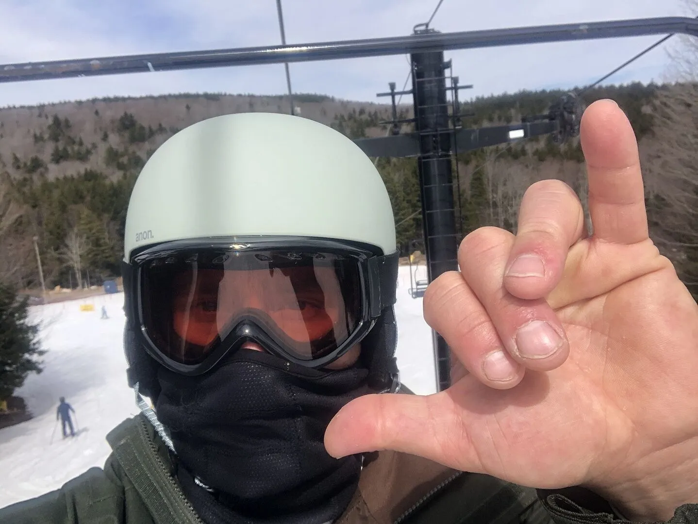 Anon Raider 3 snowboardhjälm retro blue