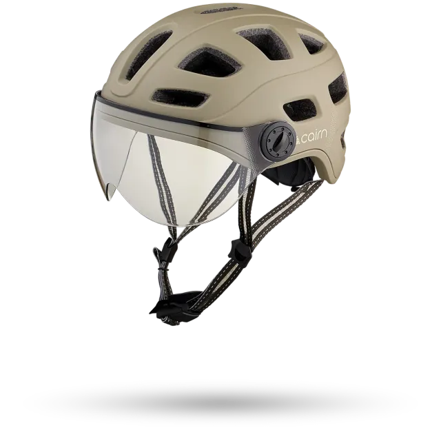 Cairn Sport Quartz Visor cykelhjälm khaki