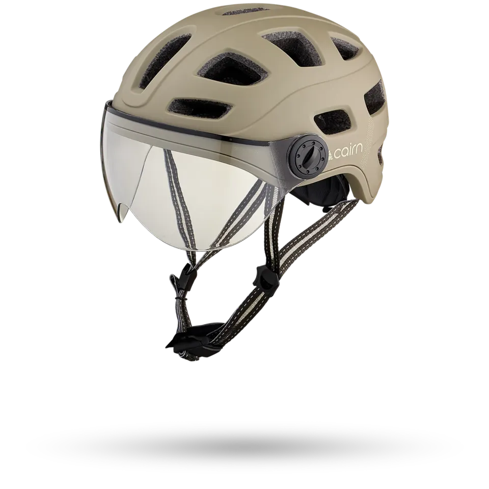 Cairn Sport Quartz Visor cykelhjälm khaki