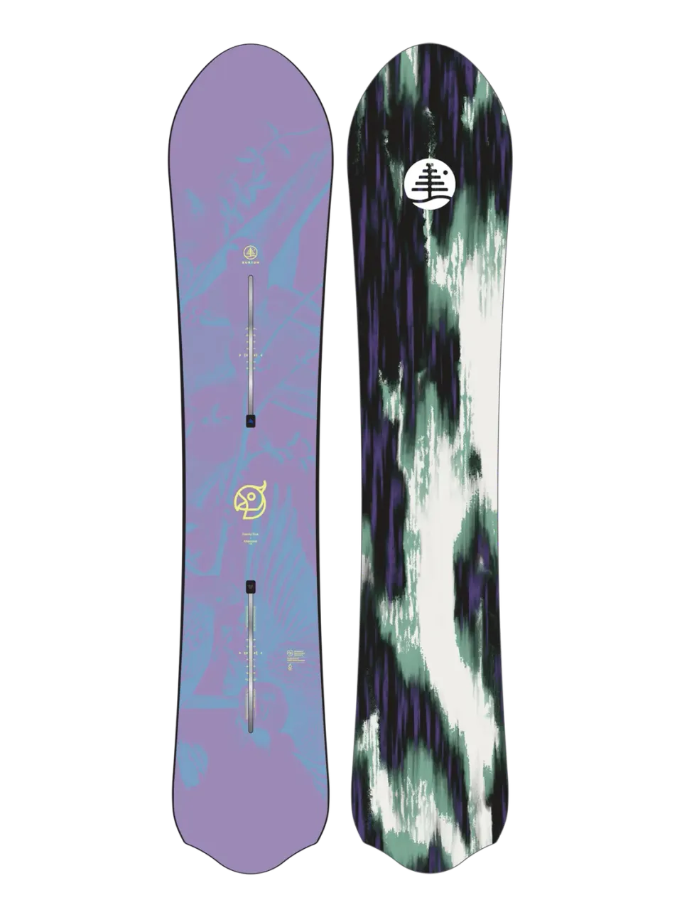 Burton Family Tree Alekesam Camber snowboard Graphic 156 directional