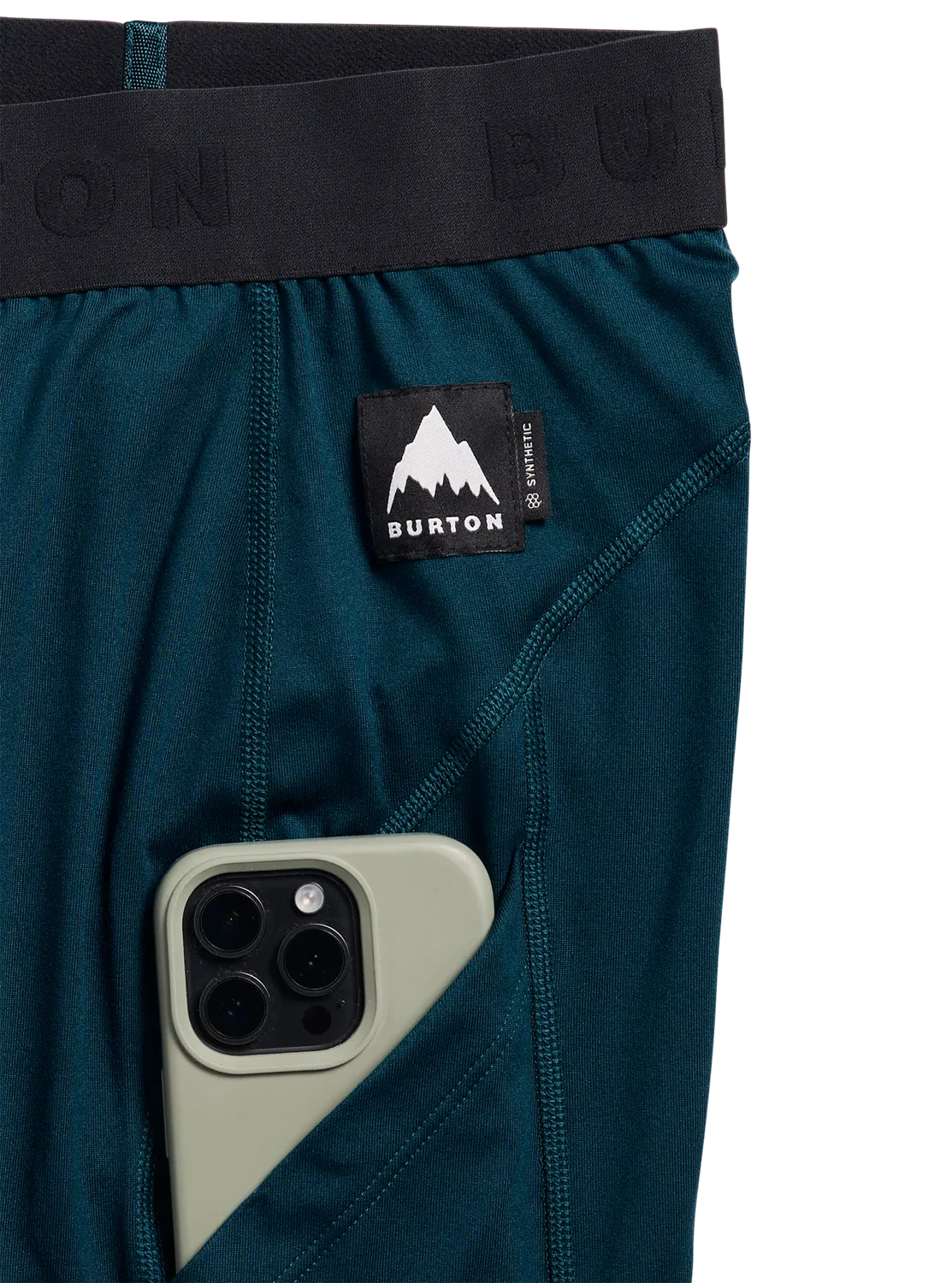 Burton Midweight Base Layer underställsbyxor herr True Black varm