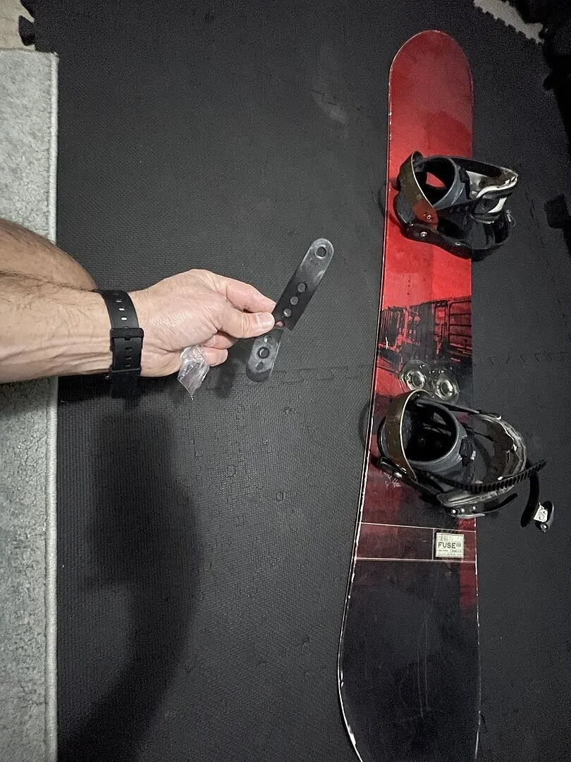 Burton Ankle Slider bindningsdel Svart OS slitstark