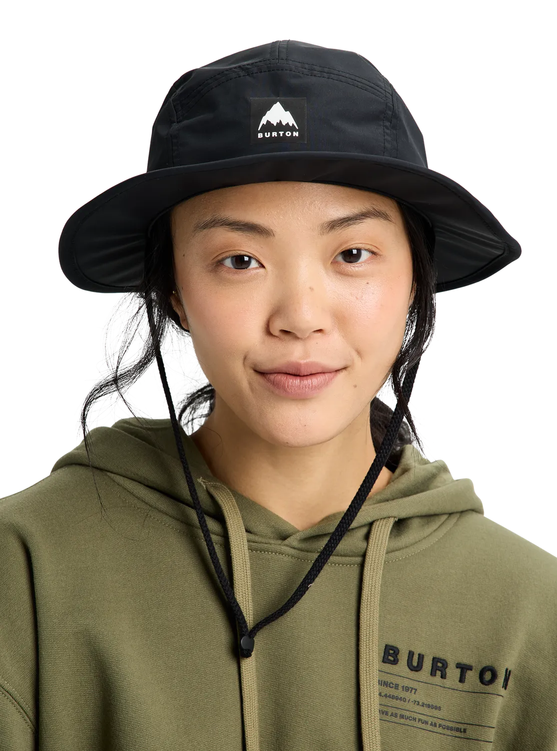 Burton Greyson Boonie solhatt True Black lätt