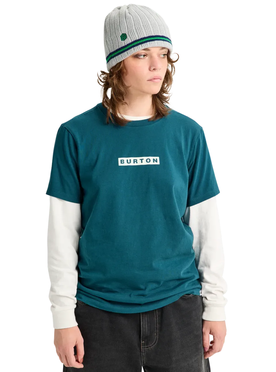 Burton Dejaview Short Sleeve t-shirt Stout White grafisk