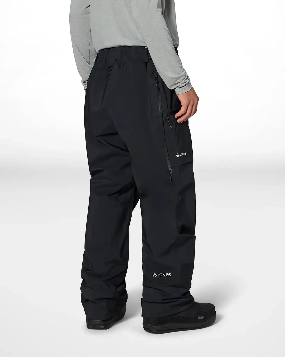 Jones Deeper GORE-TEX skidbyxor herr svart 2-lagers
