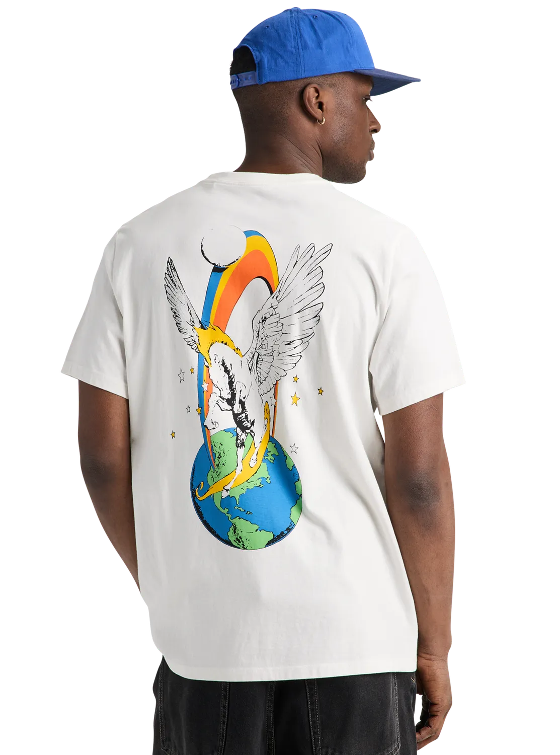 Burton Hippocrene t-shirt Stout White ekologisk