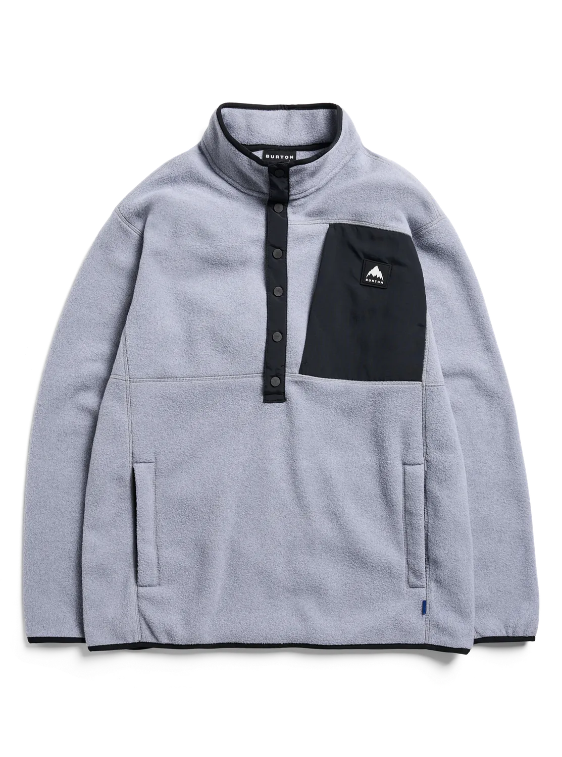 Burton Cinder fleecetröja True Black mellanlager