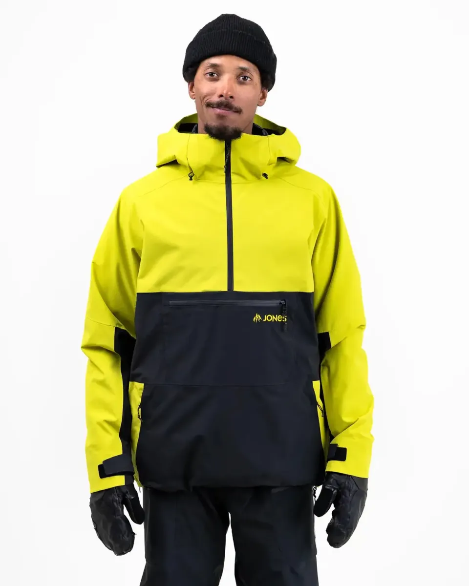 Jones MTN Surf Recycled Anorak 2026 anorak herr Lime Green 20K