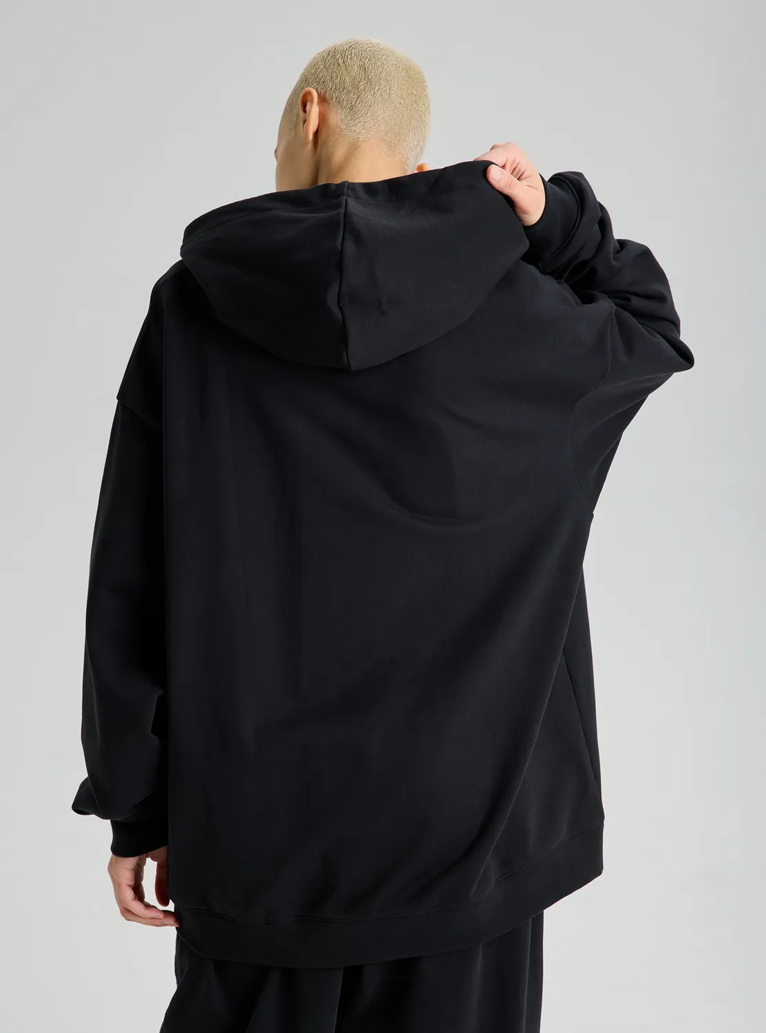 Burton AG Outfall Pullover hoodie True Black ekologisk
