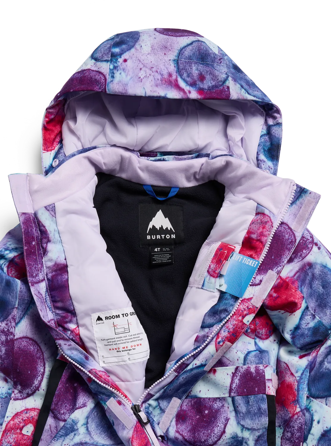 Burton 2L One Piece snöoverall Crumple Dye fodrad