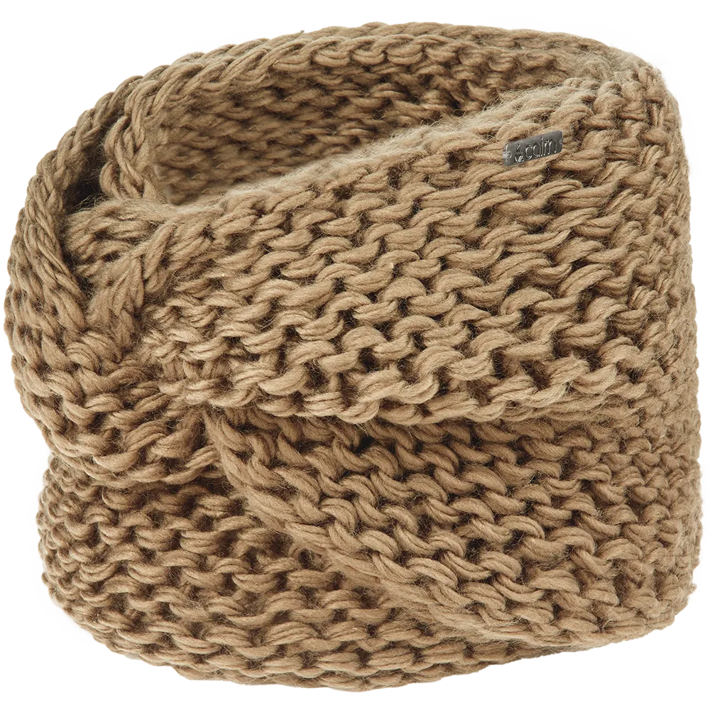 Cairn Olympe snood Biscuit återvunnen stickning