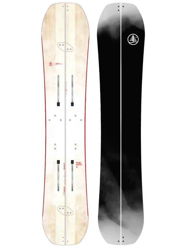 Burton Family Tree Hometown Hero splitboard svart/vit