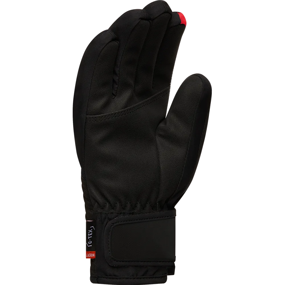 Cairn Elena Pure Fit Black Neon Pink skidhandskar dam