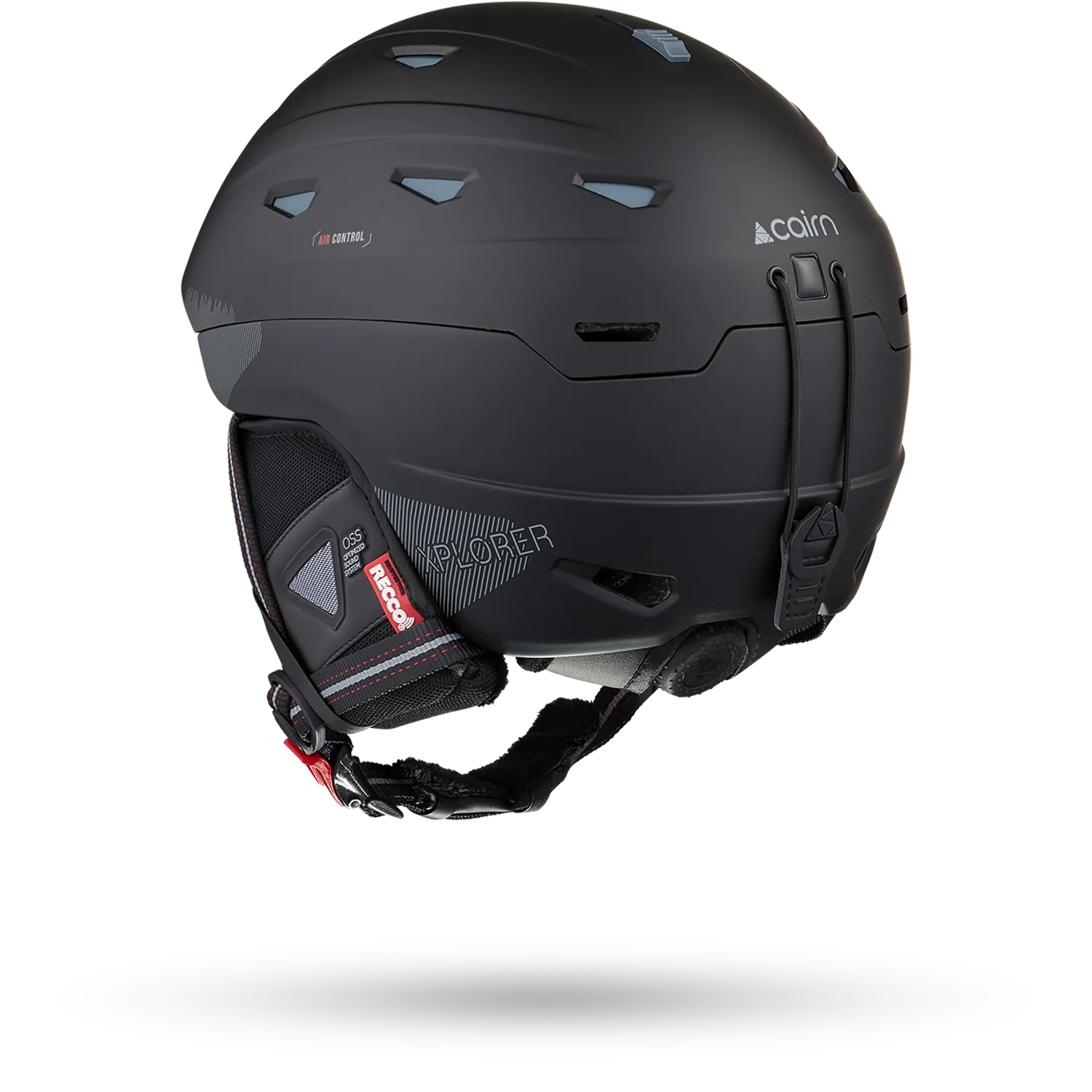 Cairn Sport Xplorer Pure skidhjälm black lätt hybrid