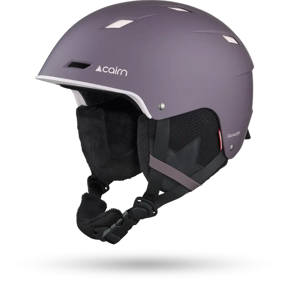 Cairn Equalizer Pure Matte Plum skidhjälm Recco