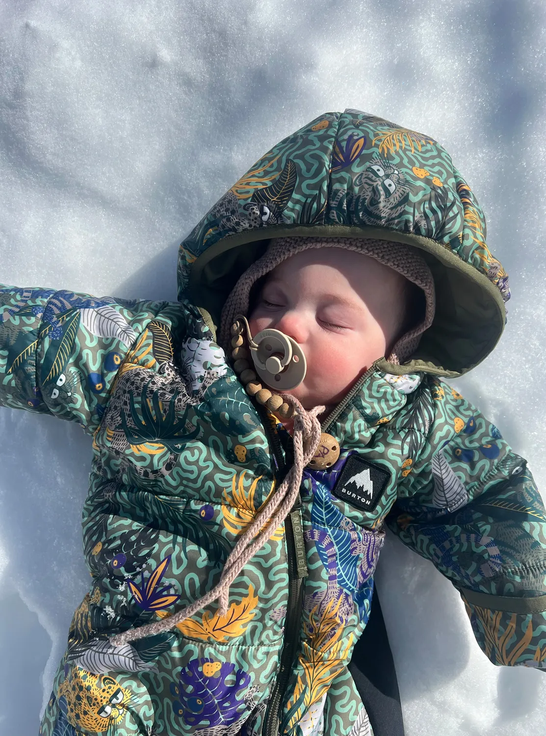 Burton Buddy Bunting Suit overall Scribble bebis vadderad
