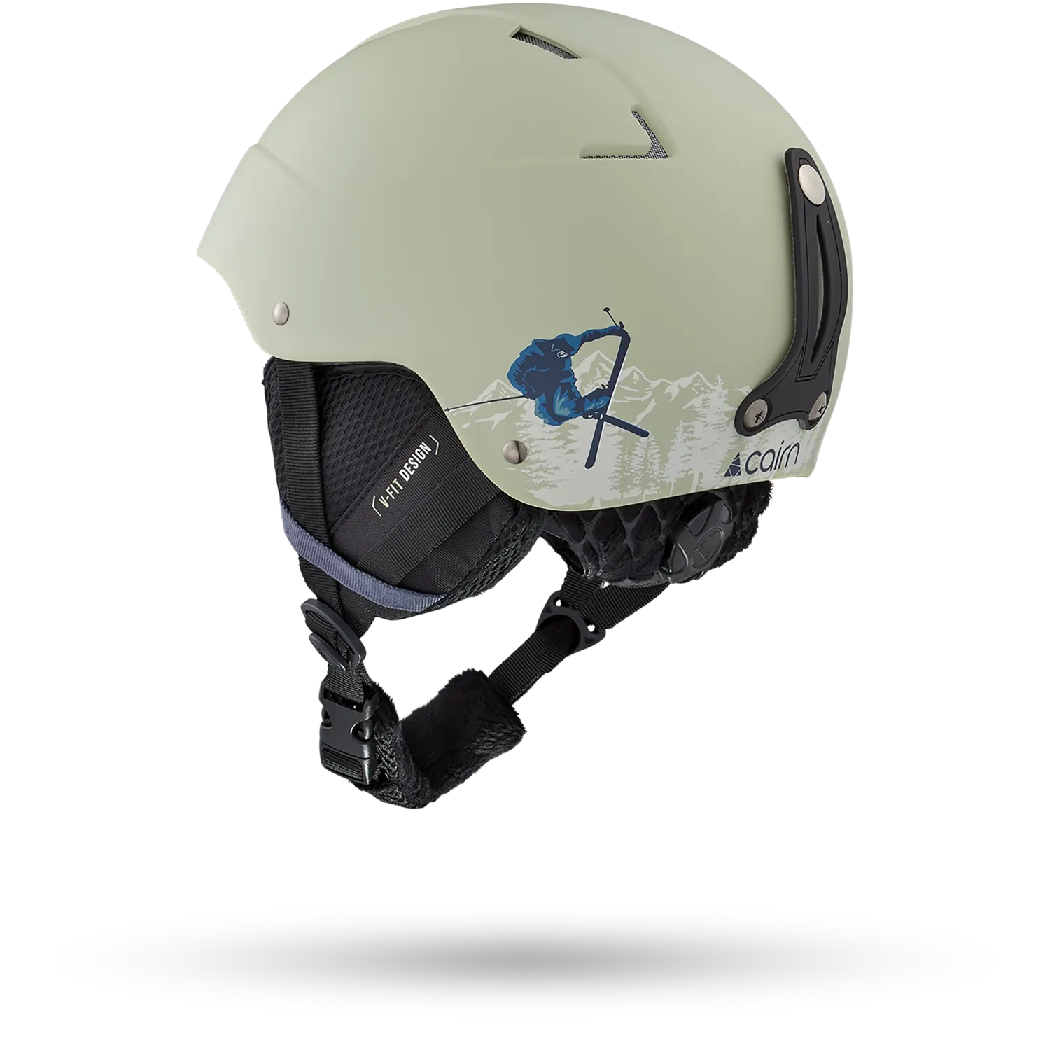 Cairn Sport Android Graphic J skidhjälm junior agate gray ABS