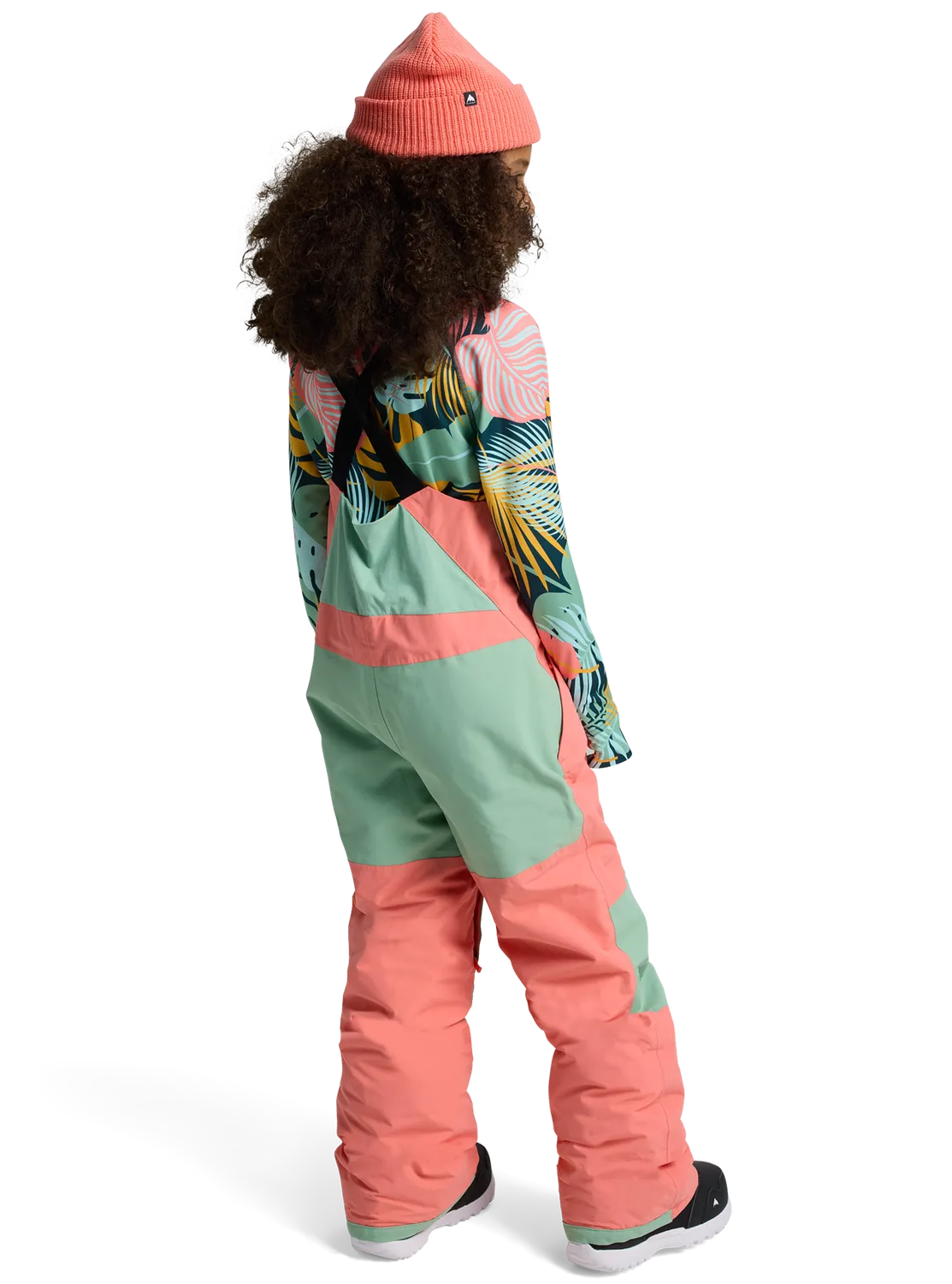 Burton Skylar 2L bib-byxor barn Peach Echo vattentät