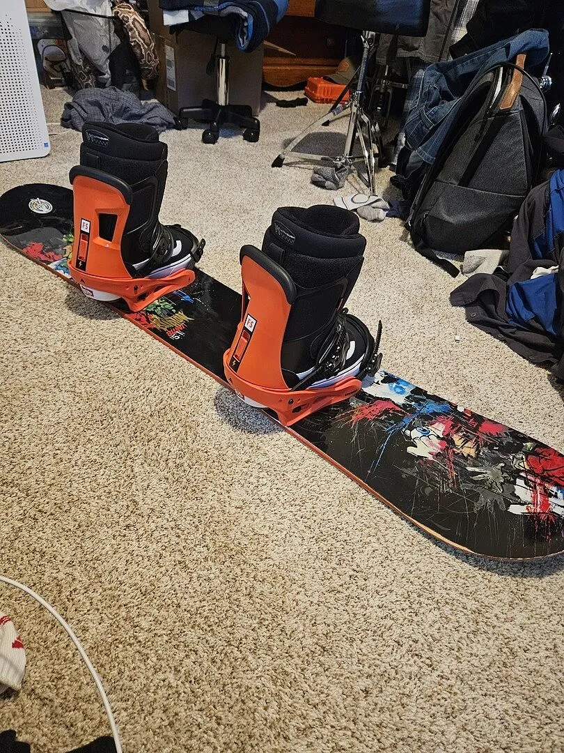 Burton Freestyle snowboardbindning Black mjuk flex park