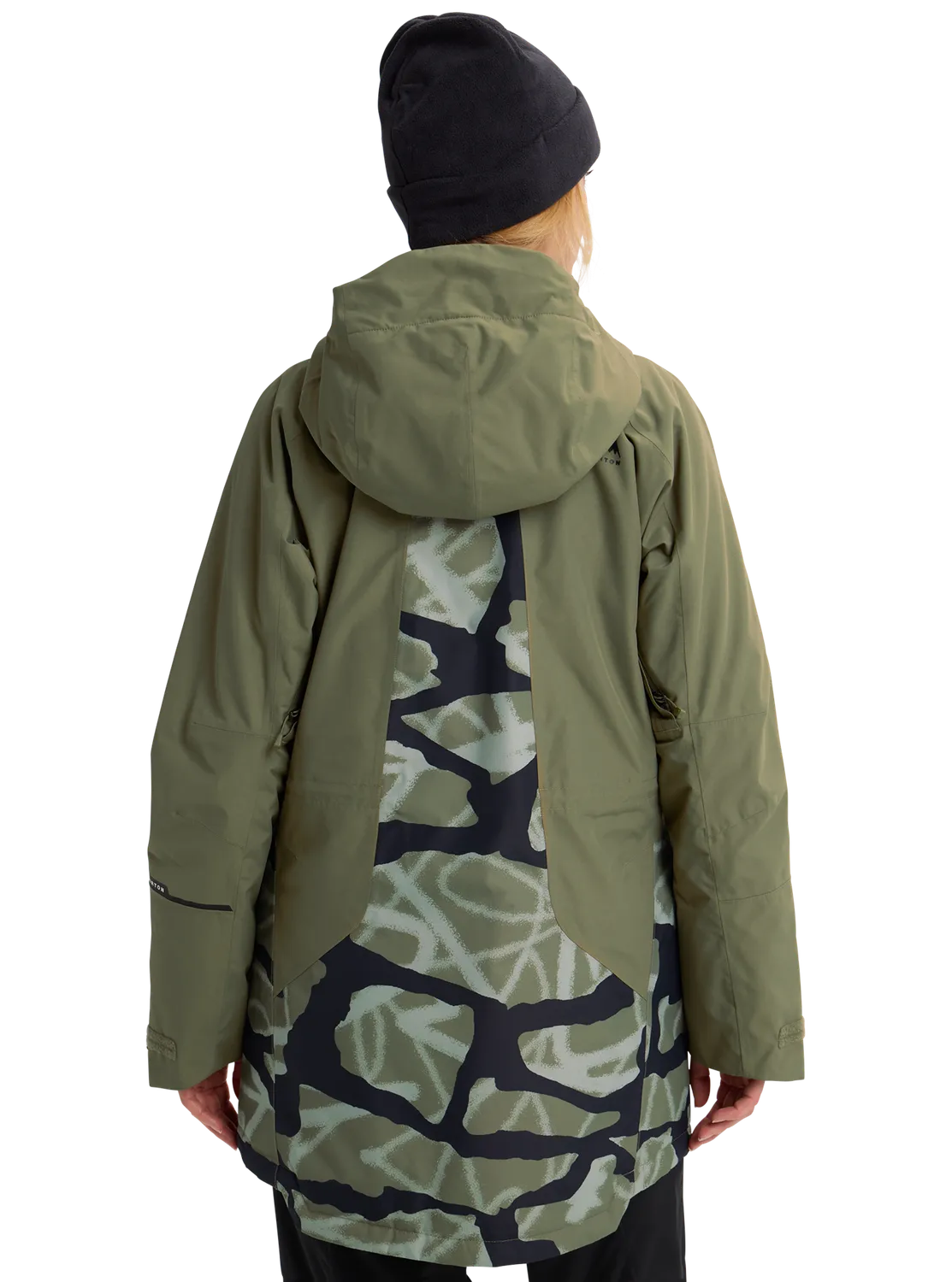 Burton Reserve 2L Insulated jacka dam Sunrise Coral varm